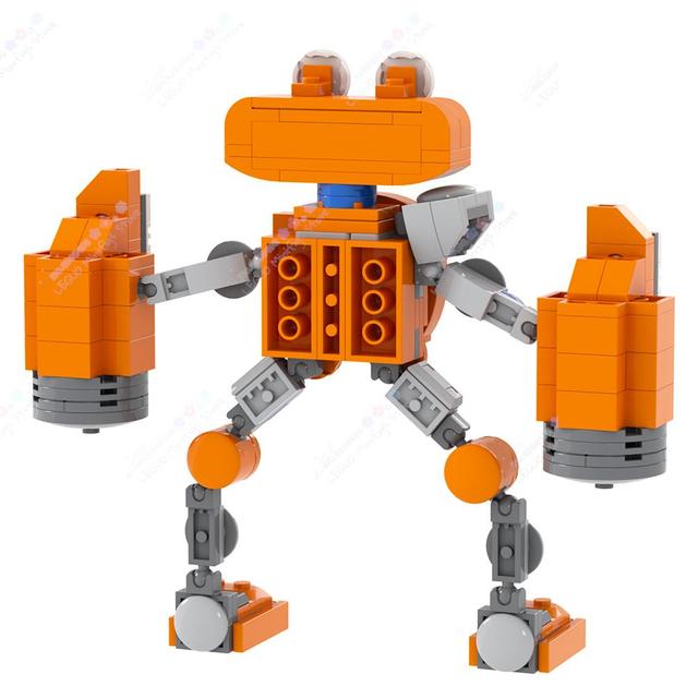 MOC1277 Creative Series Rare Wubbox MOC Building Blocks Game Singing  Monsters Characters Model DIY Assembly Bricks Toys For Kids - AliExpress